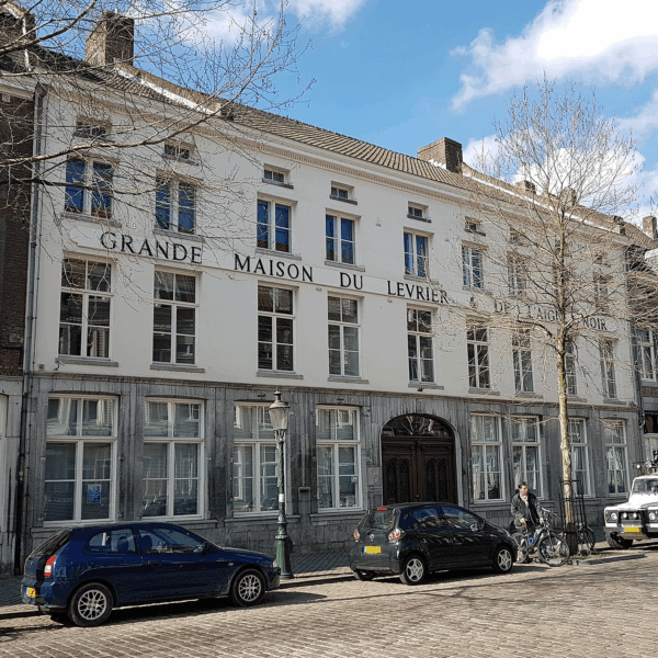 Historisch Grand Hôtel du Lévrier et de l’Aigle Noir in Maastricht, voorzien van moderne KNX-domotica en slimme verlichting door CoDomotics.